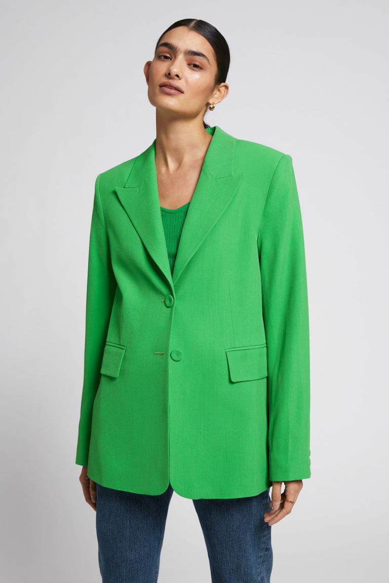Eleganter, lockerer einreihiger Blazer& Other Stories | H&M (DE, AT, CH, NL, FI)