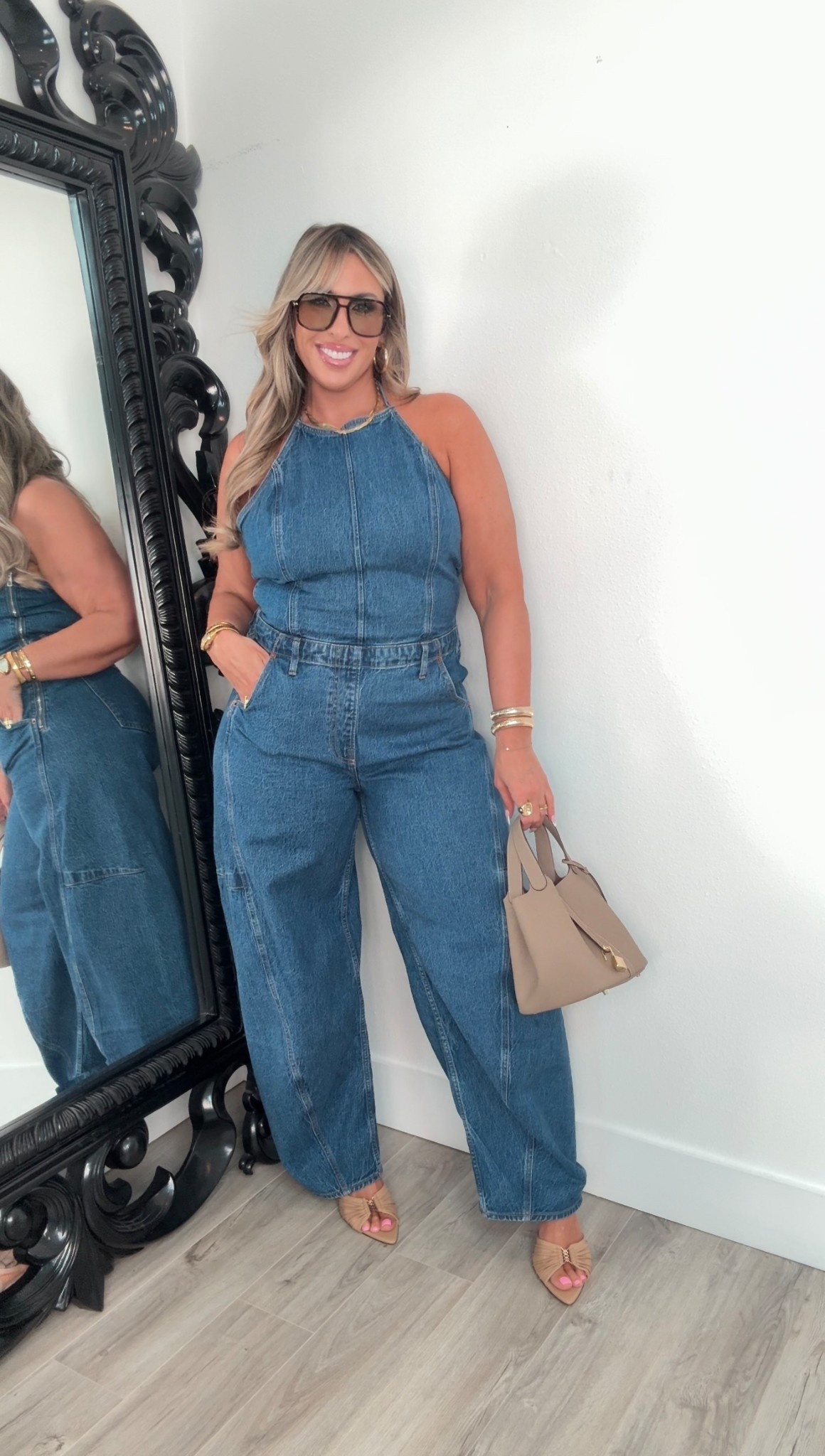 Abercrombie sale use 15% stack code: AFDENIM.

Abercrombie barrel leg jumpsuit ~ OBSESSED. I absolutely love the fit in size large there is a zip on the side and open  adjustable tie back 

#LTKSaleAlert #LTKMidsize #LTKFindsUnder100

#LTKOver40 #LTKMidsize #LTKSaleAlert
