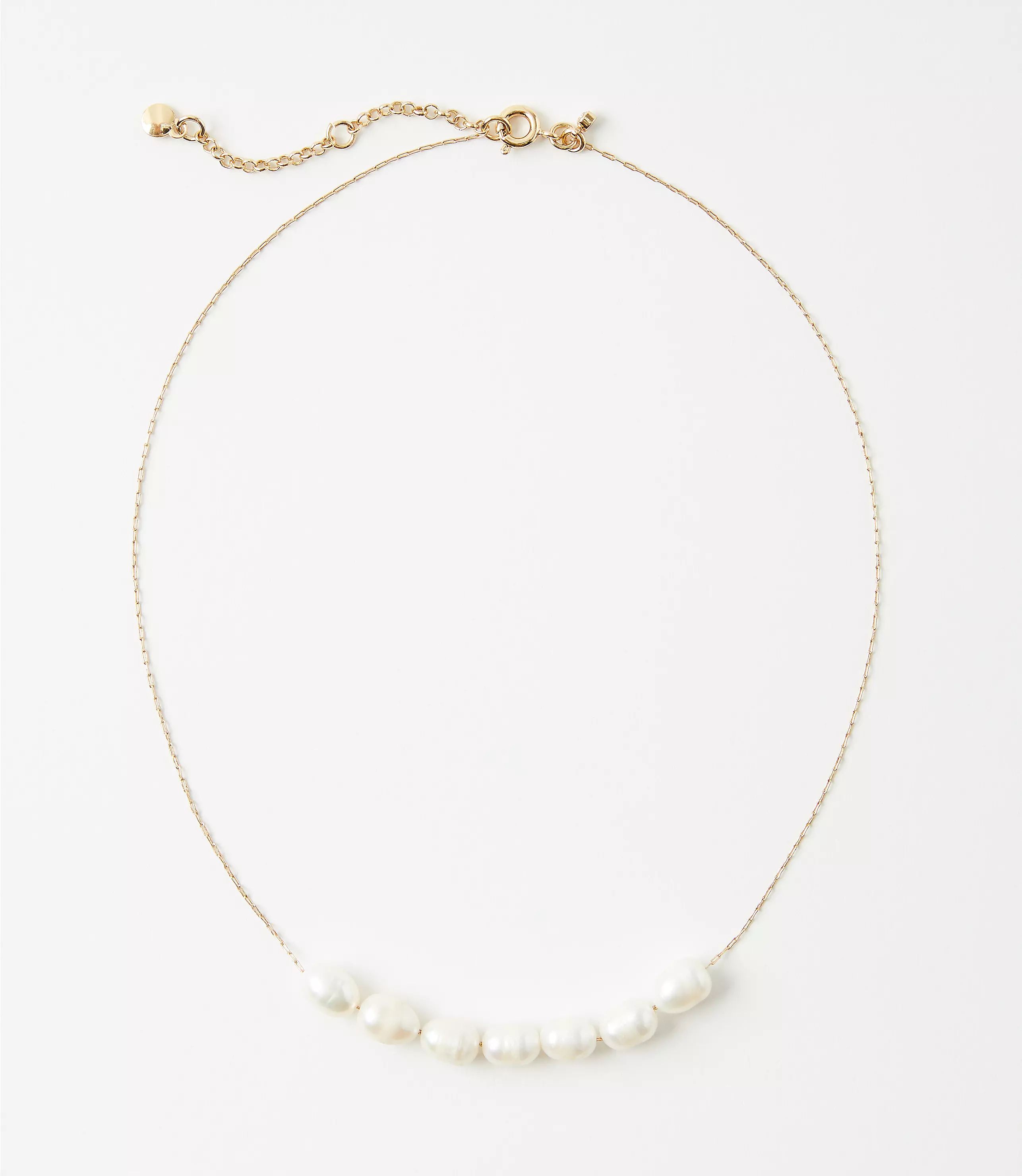 Freshwater Pearl Delicate Necklace | LOFT