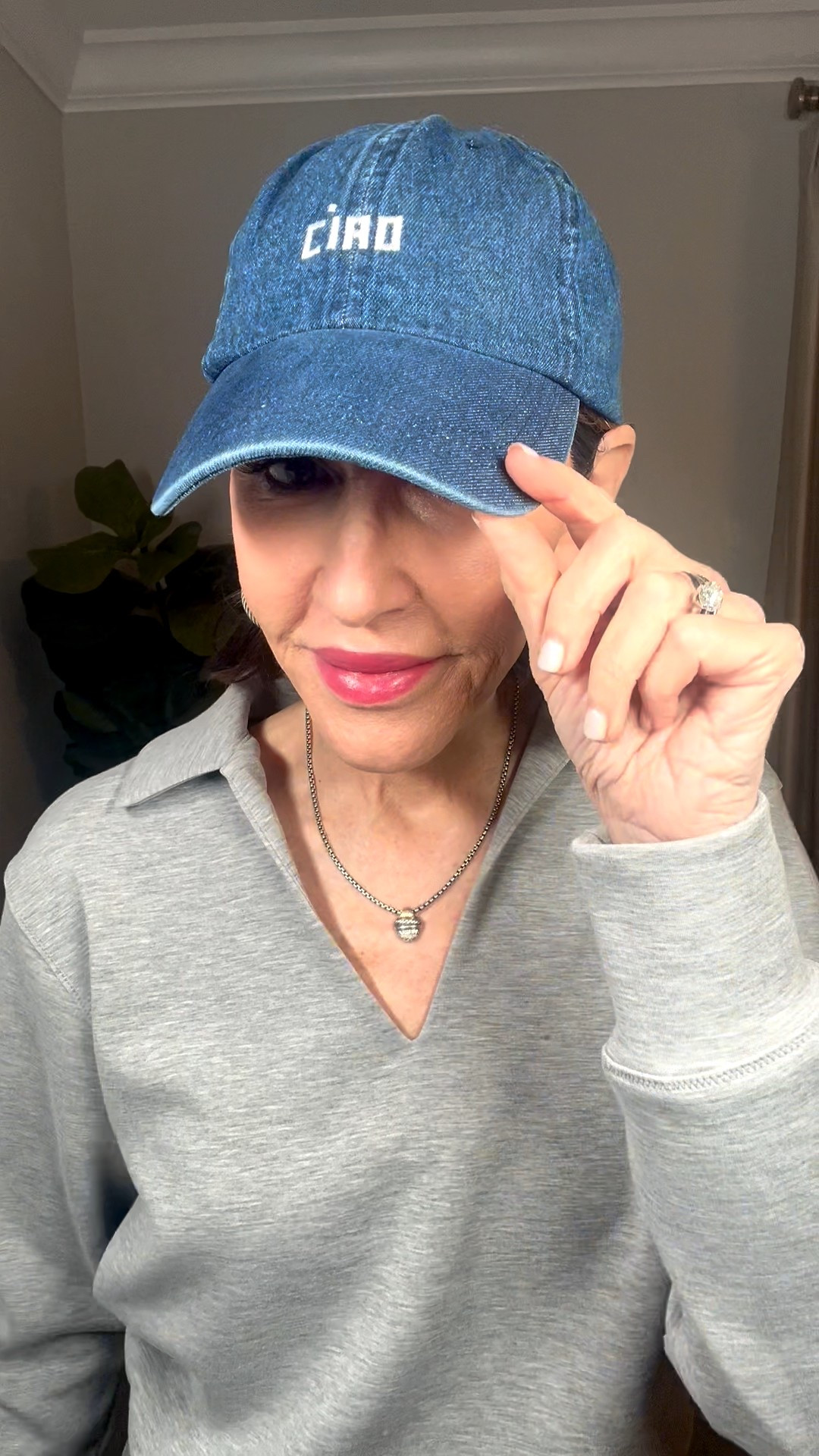 ciao baseball cap

#LTKootd #LTKSeasonal #LTKOver40