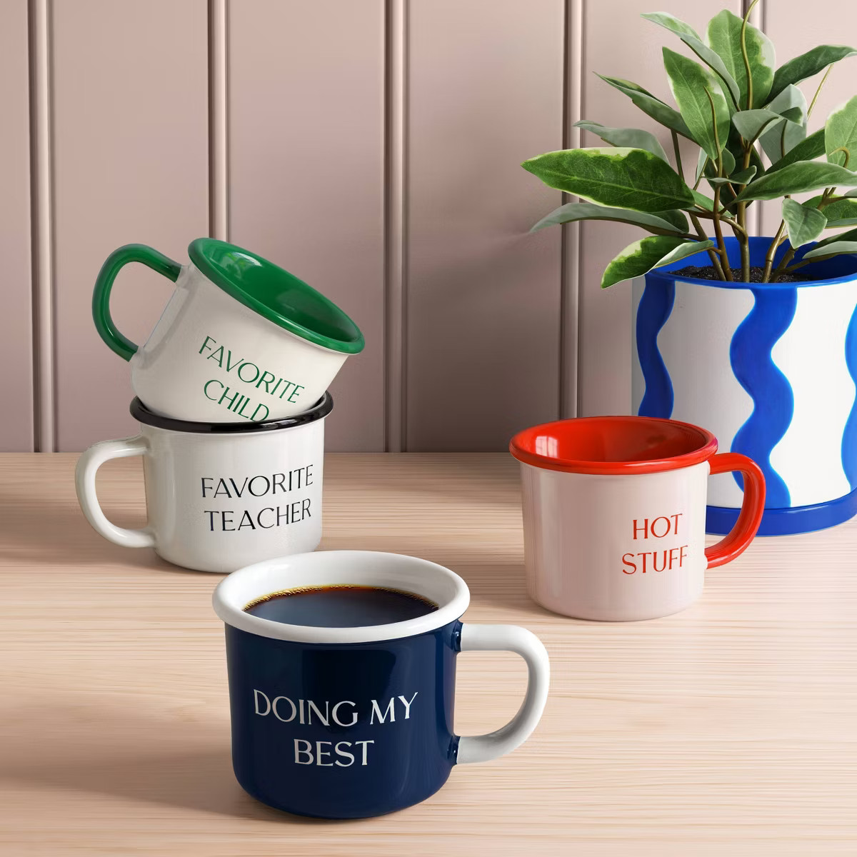 13oz Stoneware FAVORITE TEACHER Camper Mug - Room Essentials™ | Target