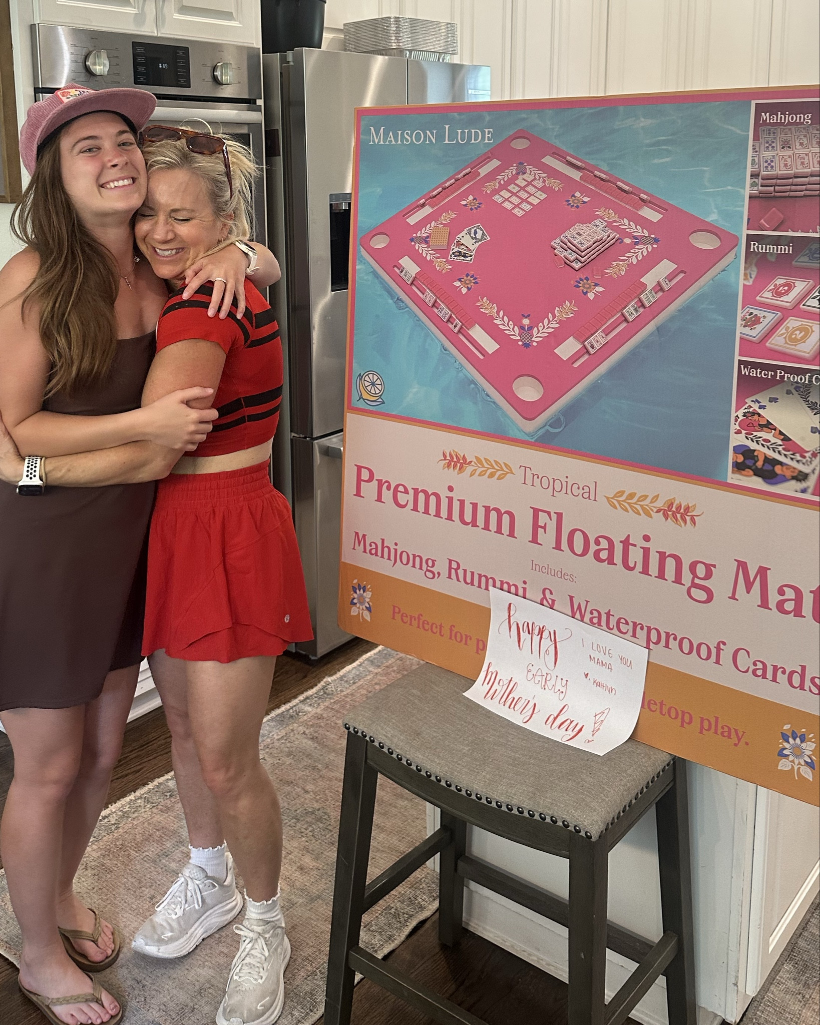 Best Mothers Day gift 💝! Floating mah-jongg, set for the pool! Sooooo excited!  

#LTKMothersDay #LTKmomlife #LTKActive