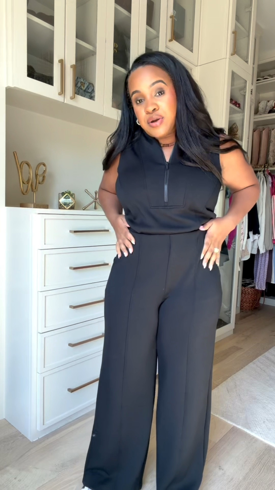 The Spanx sale 25% AirEssentials use code AE25

This Spanx jumpsuit is so flattering! Grab this is you want to feel slim & trim

#LTKSaleAlert #LTKootd #LTKgrwm