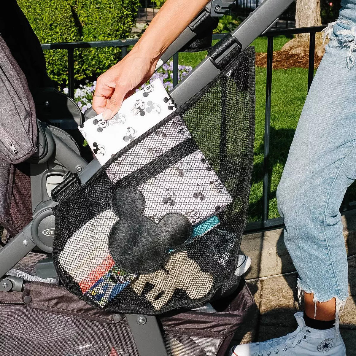 Disney Baby by J.L. Childress Side Sling Stroller Cargo Net: Compatible With Most Strollers, Orga... | Target