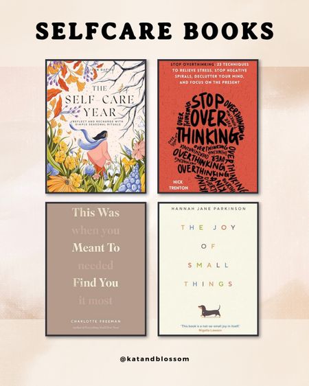 Selfcare books to help you move forward and live better

#LTKfindsunder100 #LTKhome