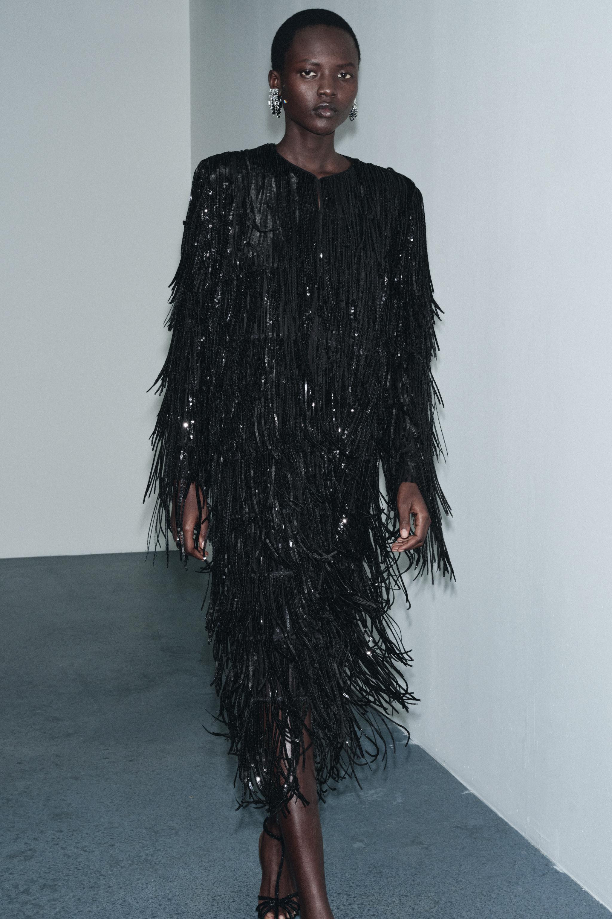 ZW COLLECTION LIMITED EDITION FRINGED JACKET | Zara US