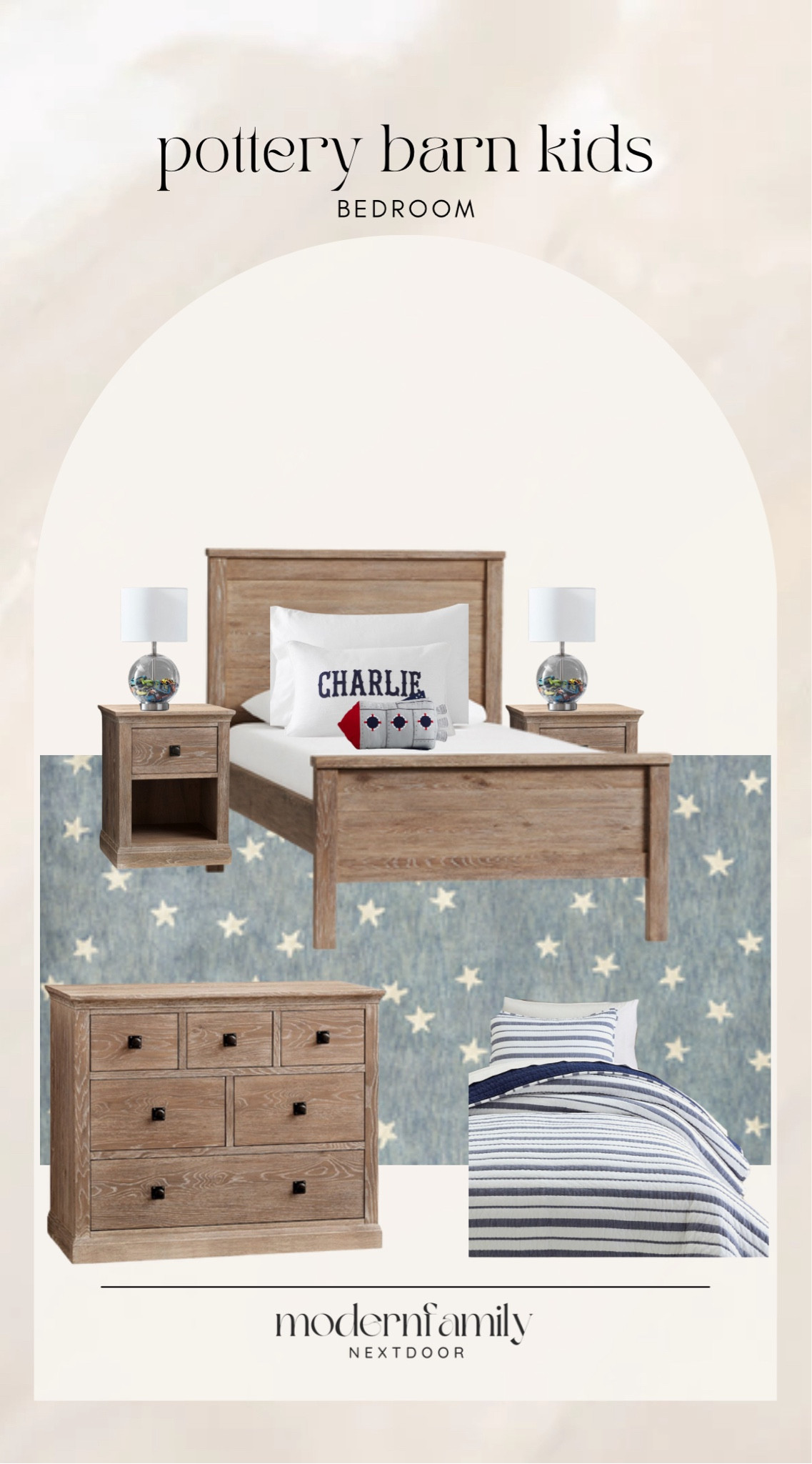 Pottery Barn Kids bedroom design.




Pottery barn kids bedroom furniture, kids bedroom set, kids bedroom rug, kids throw pillows, kids comforter, kids bedding, kids table lamps

#LTKhome