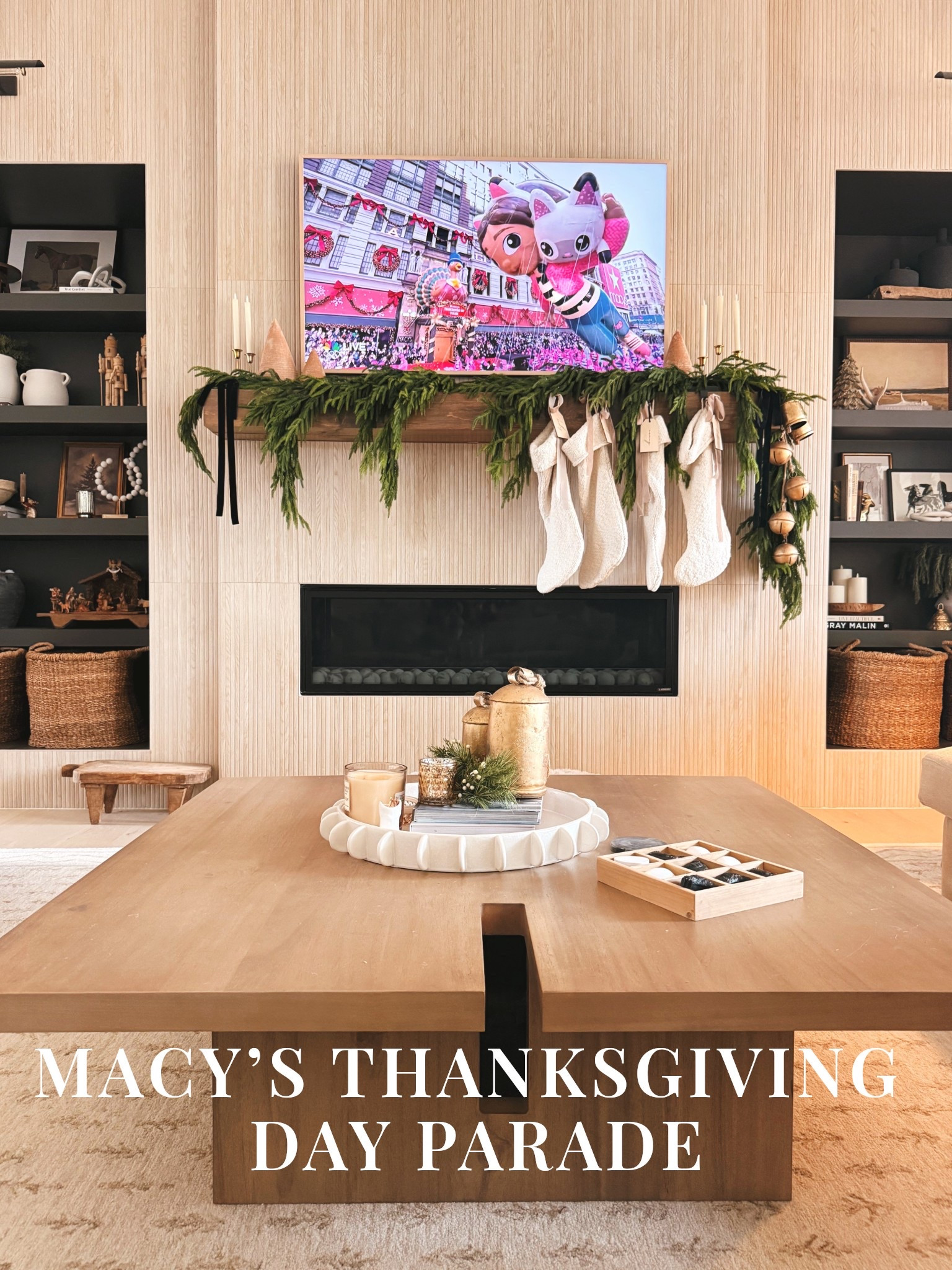 Macy’s Thanksgiving Day parade in the Living Room 🦃 Happy Thanksgiving to your families 🫶🏻 So much to be thankful for this year and every year ✨

#LTKCyberWeek #LTKHoliday #LTKHome