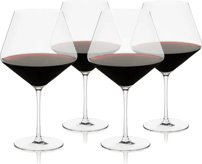 Reserve Liminal Burgundy Wine Glasses Set of 4 | Nordstrom
