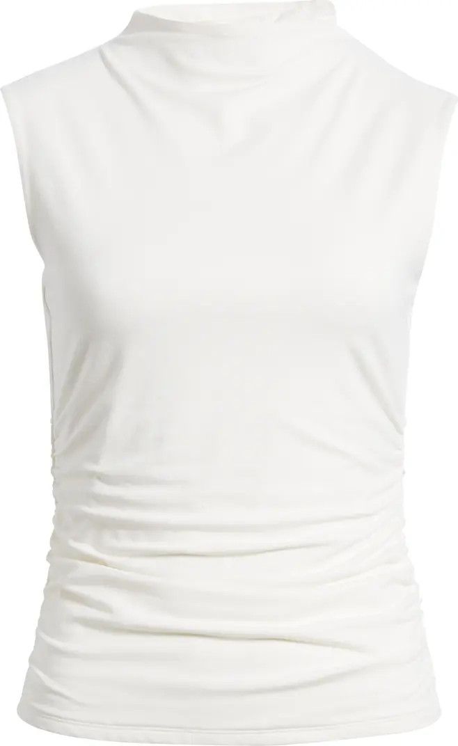 Ruched Mock Neck Tank | Nordstrom