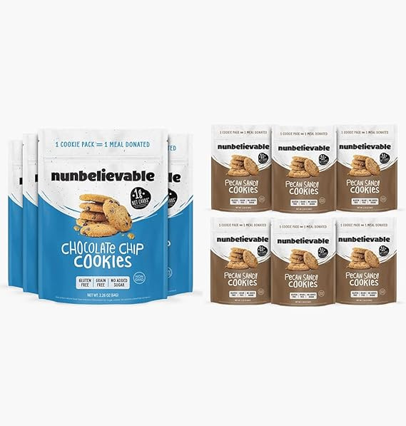 Combination 4-6pk Chocolate Chip + Pecan Sandy Bundle | Amazon (US)