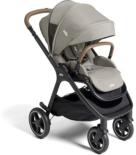 Joie Baby Ginger DLX Stroller, 4-in-1 All-Terrain Pramette Stroller (Blush) | Amazon (US)