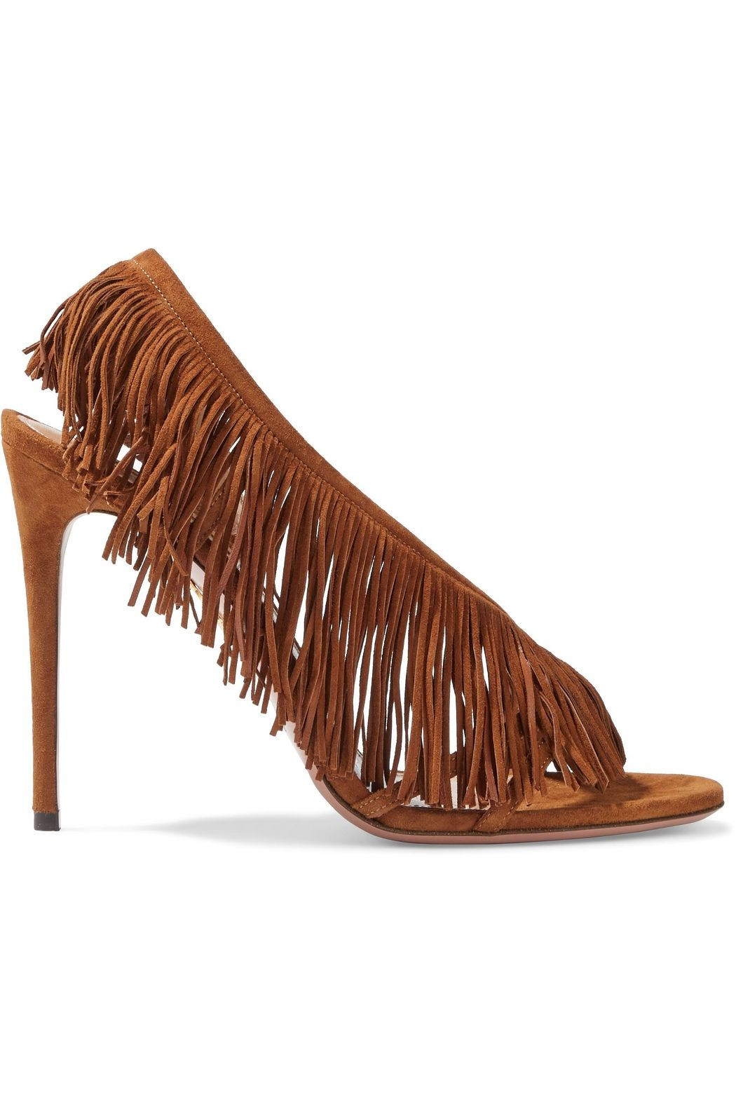 AQUAZZURAWild Fringe 105 suede sandals | The Outnet (US and CA)