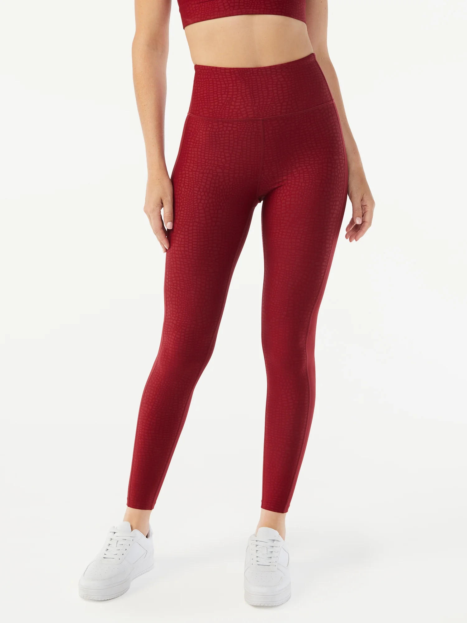 Sofia Active by Sofia Vergara Women's Crocodile Print 25" Leggings - Walmart.com | Walmart (US)