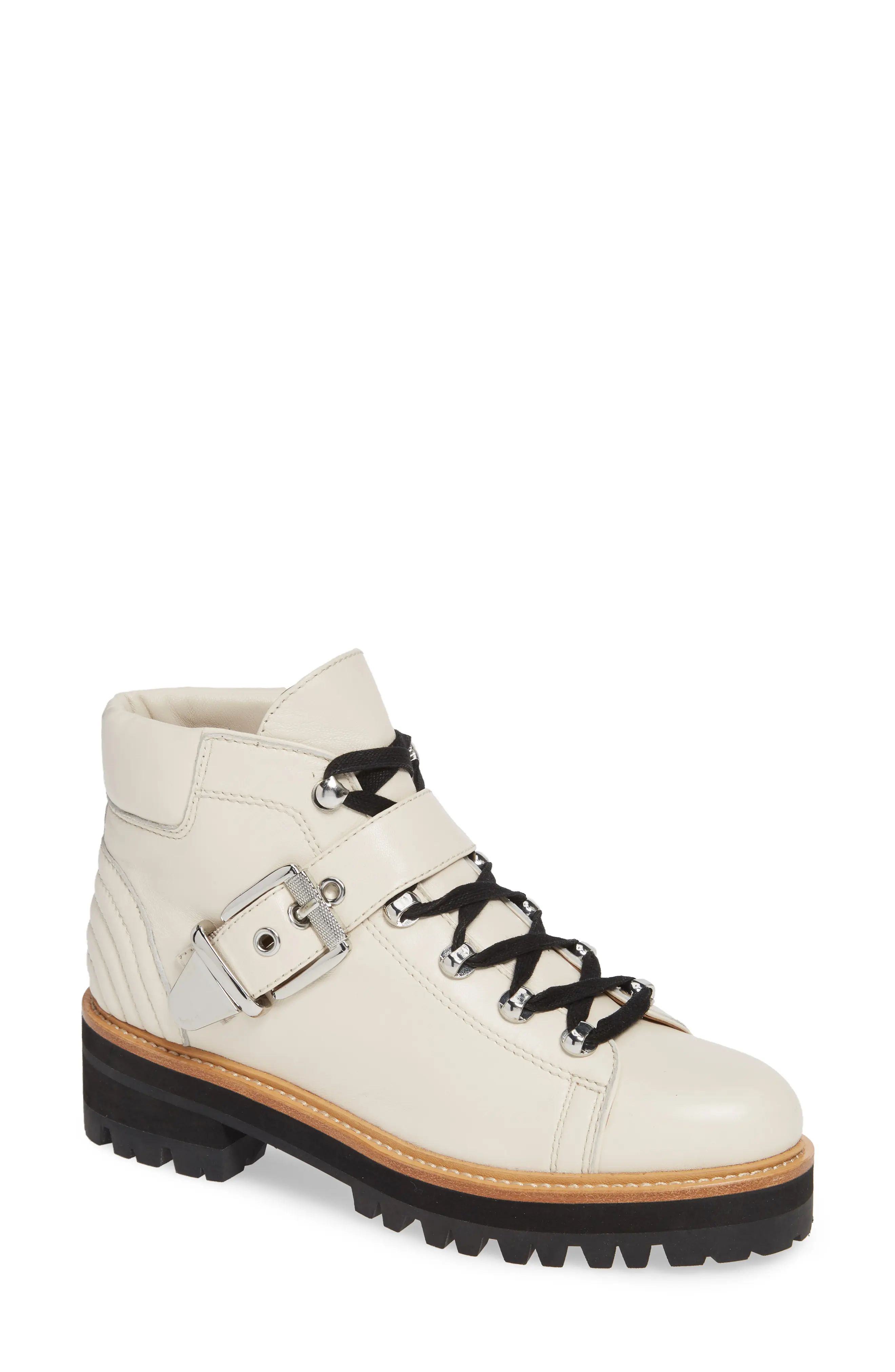 Women's Marc Fisher Ltd Indre Platform Boot, Size 10 M - White | Nordstrom