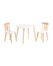 Children's Wooden Table And Chairs Set | Furniture & Lighting | Marshalls | Marshalls