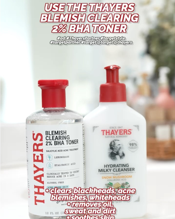 #ad Get into this tip on how I keep my armpits clear, smooth and blemish free! Grab the new Thayers Natural Remedies Hydrating Milky Cleanser & Witch Hazel Blemish Toner which is perfect if you have dry skin - available at Target! #ThayersPartner #targetstyle #targetpartner #target @target @thayers

#LTKselfcare #LTKBeauty #LTKFindsUnder50