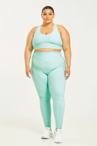 Croco Skin Leggings Mint | Booty by Brabants