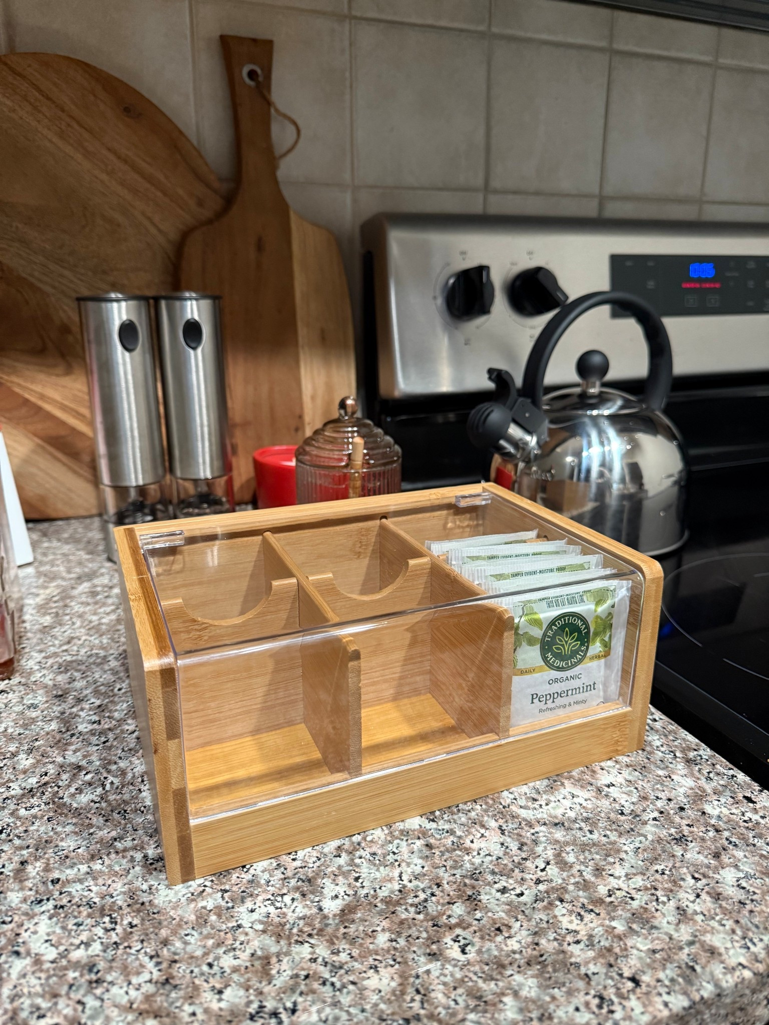 My new tea organizer 🫖 

#LTKselfcare #LTKHome #LTKmorningroutine
