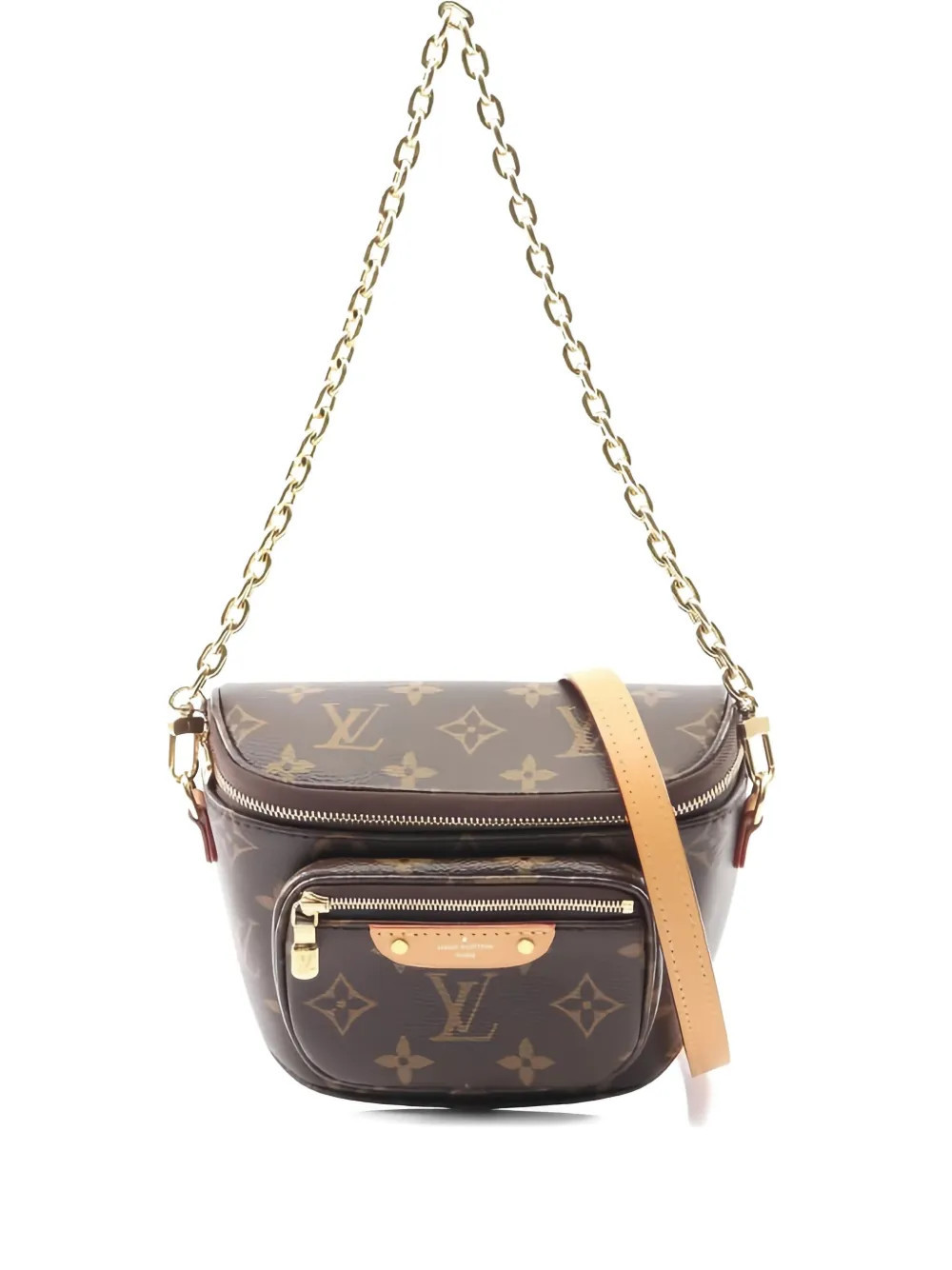 Louis Vuitton Pre-Owned 2021 mini Bum bag - Brown | Farfetch Global