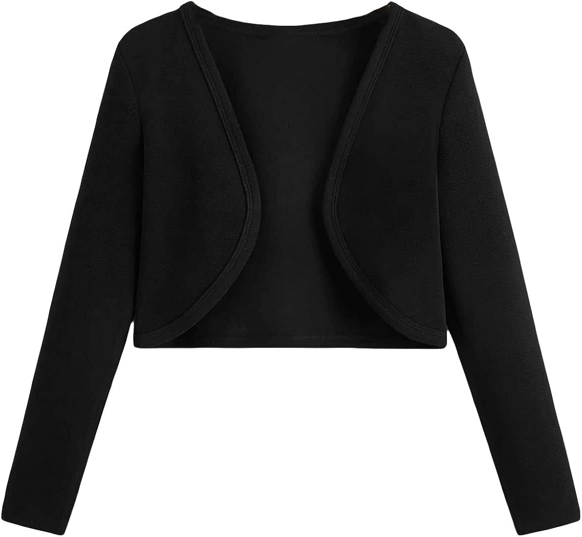 SOLY HUX Girl's Casual Open Front Long Sleeve Top Cute Jacket Outwear for Girls Cardigan | Amazon (US)