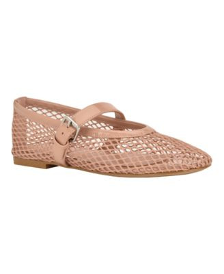 Women's Paxey Mesh Mary Jane Flats | Macy's