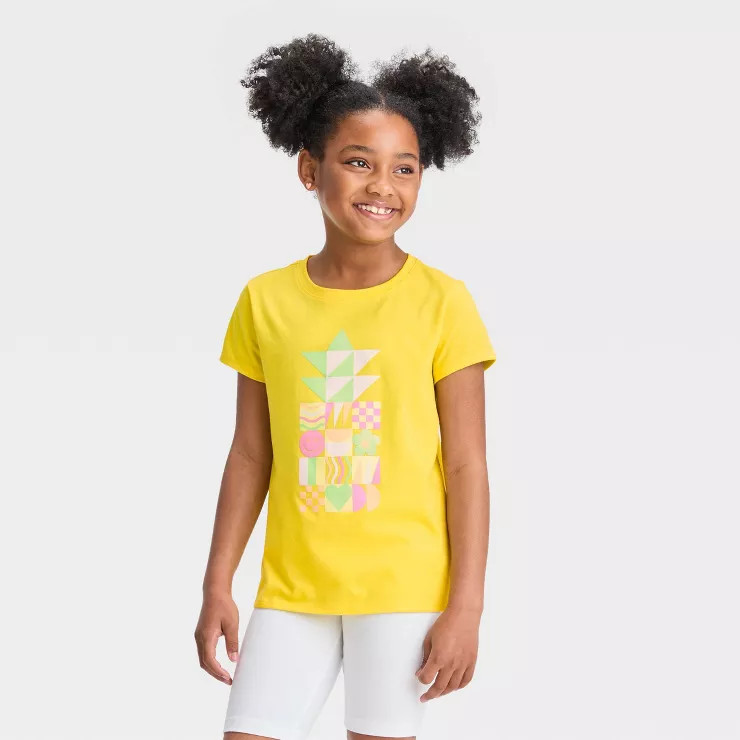 Girls Short Sleeve Graphic T-Shirt - Cat & Jack™ | Target