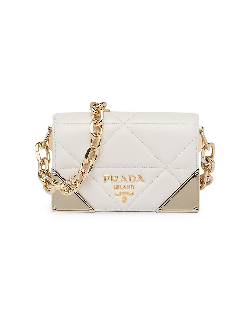 Quilted Nappa Leather Shoulder Bag | Saks Fifth Avenue