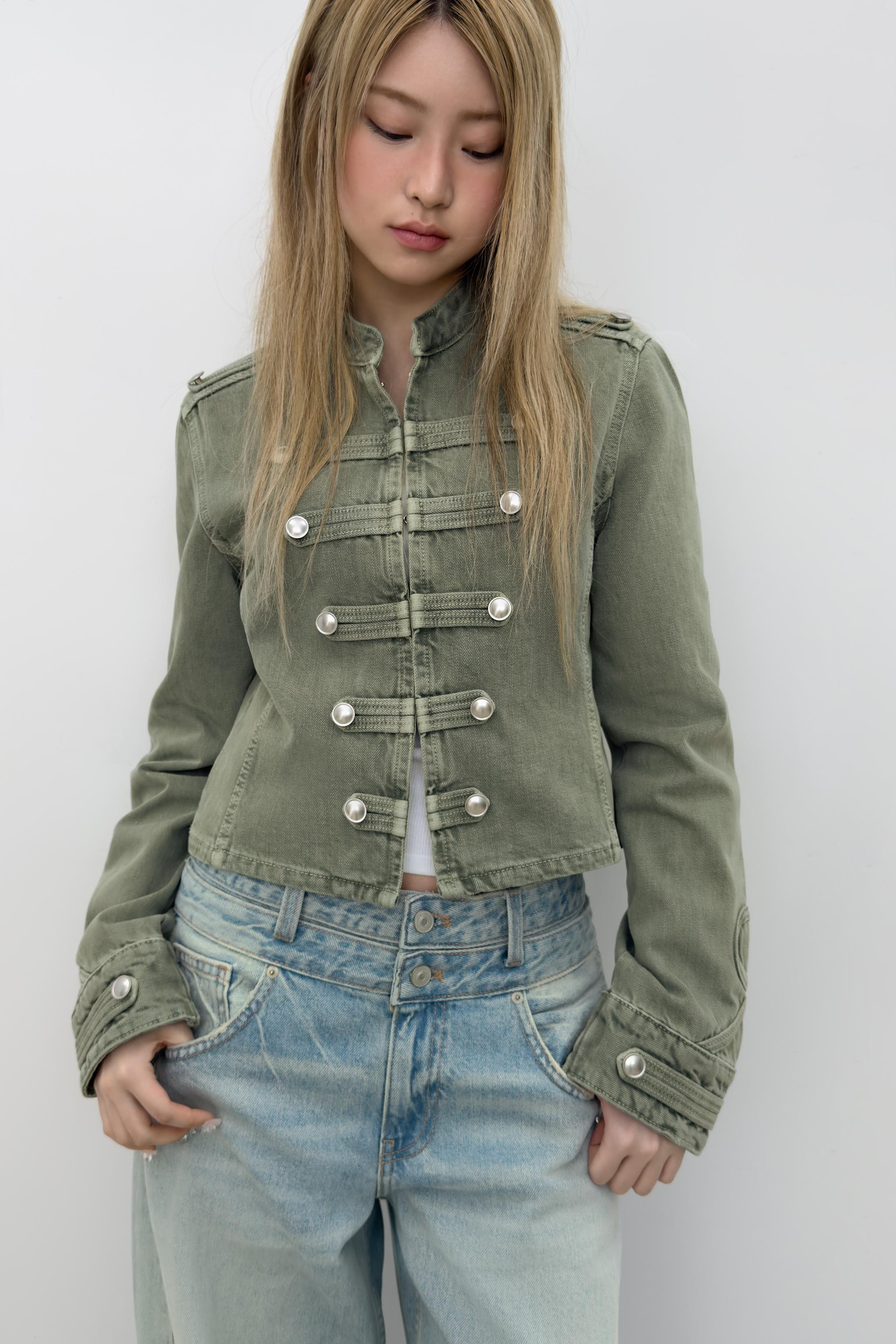 ZW COLLECTION JACKET WITH FROG FASTENING | Zara UK