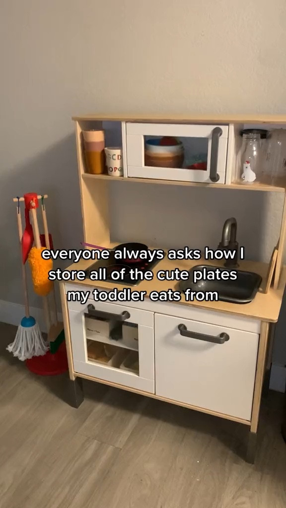 Ikea Duktig Mini-kitchen, Birch Plywood, White