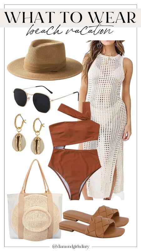 Beach Vacation | Vacation Outfits | Resort Wear | Amazon Fashion | Amazon Swimsuit | Coverup 

#LTKswim #LTKfindsunder100 #LTKtravel