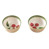 Better Homes & Gardens Bamboo Melamine Tomato Pattern Dip Bowl Set - 2 Piece | Walmart (US)