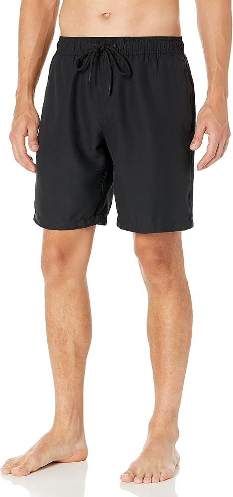 Amazon.com: Amazon Essentials Men's 9" Quick-Dry Swim Trunk, Black, Small : Clothing, Shoes & Jew... | Amazon (US)