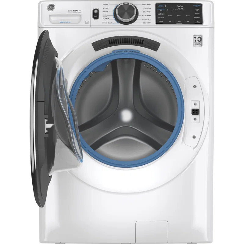 GE Appliances Energy Star Washer & Dryer Set with Stackable 4.8 Cubic Feet Front Load Washer and ... | Wayfair North America