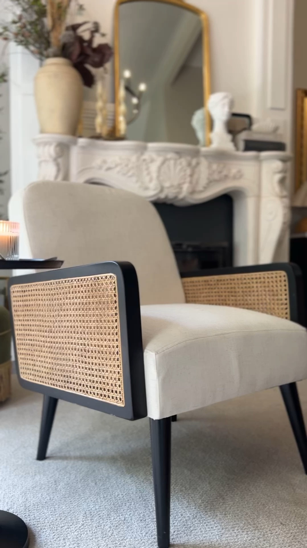 The most beautiful cane chairs! Versatile, neutral and comfortable! Elegant and chic! 

#LTKHome #LTKSaleAlert