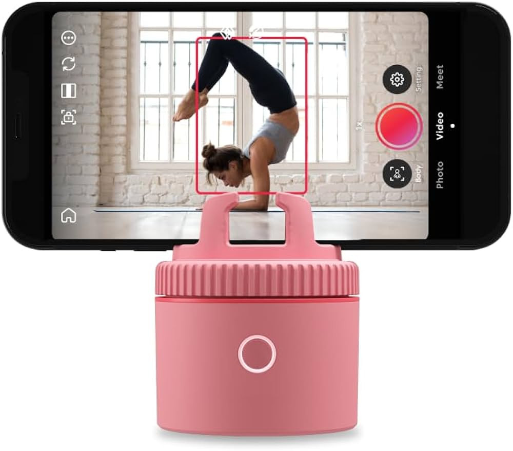 Pivo Pod Lite Fitness Tracking Phone Holder, Auto 360° Rotation, Selfie, Handsfree Video Recordi... | Amazon (US)