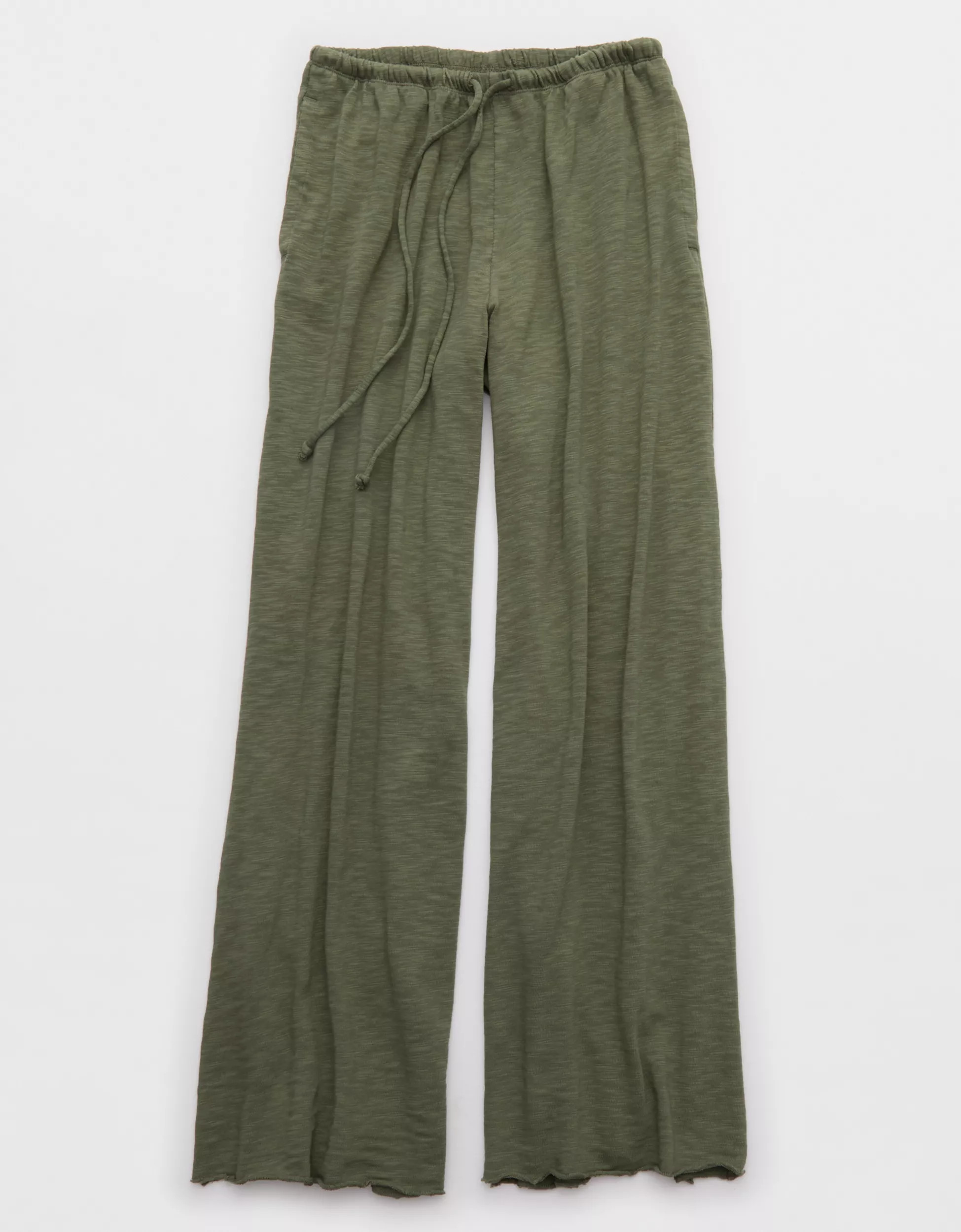 Aerie It's Casual Knit Slub Trouser | American Eagle Outfitters (US & CA)