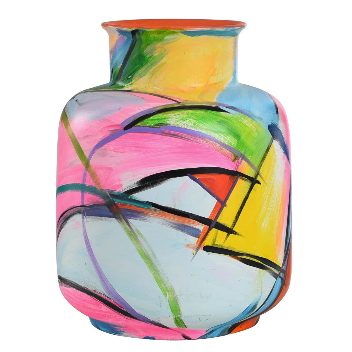 Neuhaus Vase - Multi Color Finish on Ceramic | Wayfair North America