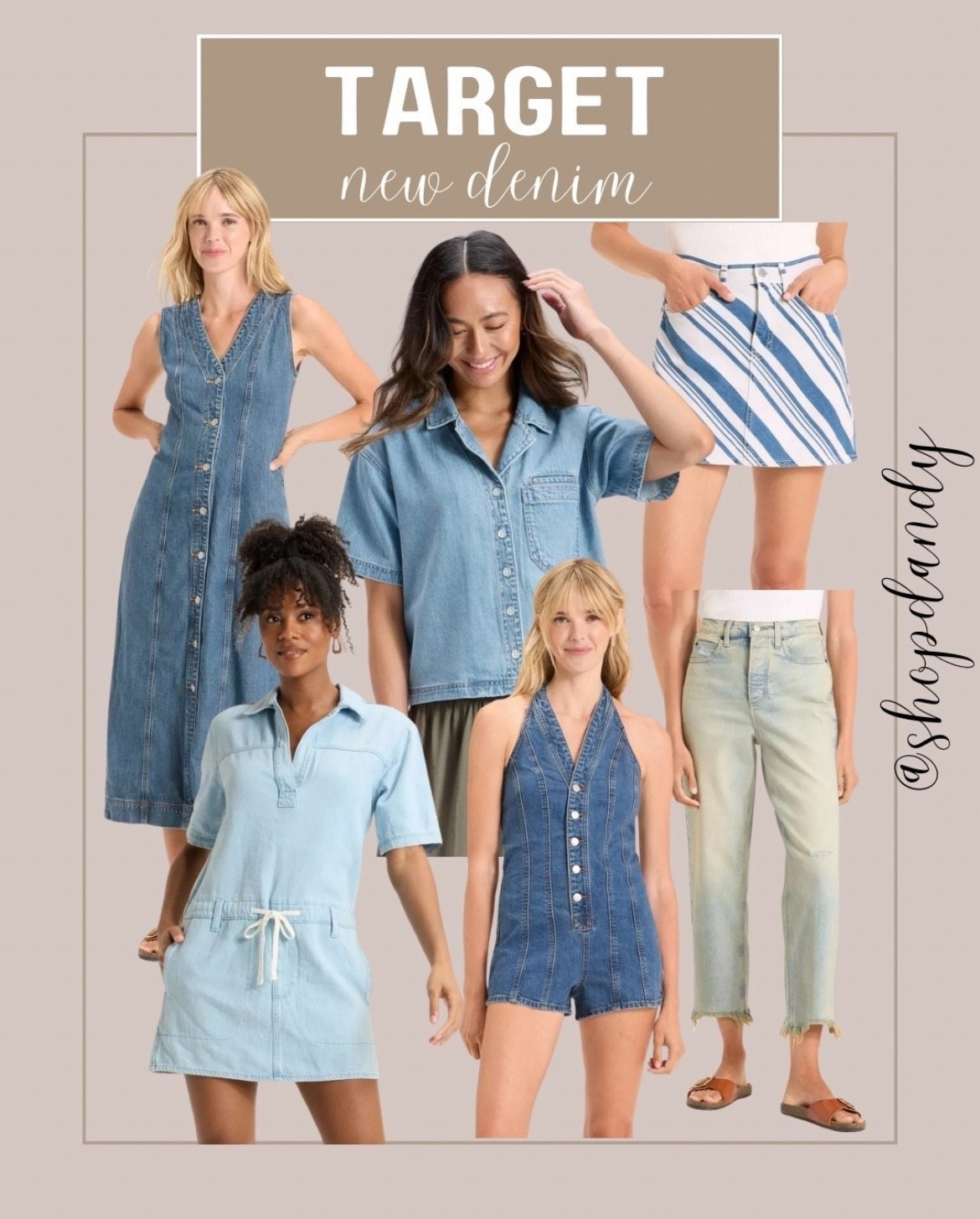 Cute new denim at Target! I love denim leading into this part of the season. Cute dresses, rompers and jeans! 

Shop dandy, budget friendly, target fashion, denim

#LTKFindsUnder50 #LTKFindsUnder100 #LTKStyleTip