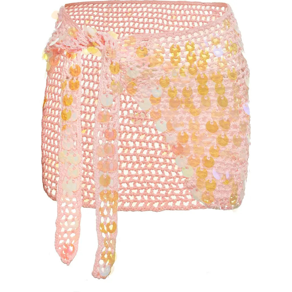 SPARKL SIREN SARONG in Pink at Nordstrom, Size Small | Nordstrom