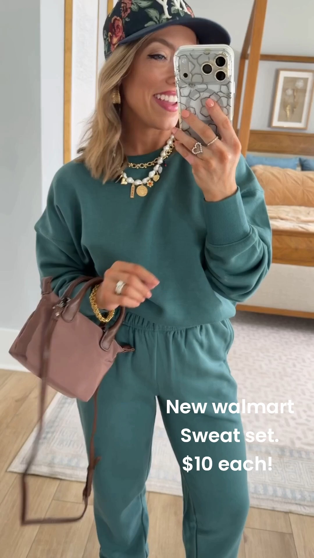 Obsessed is an understatement. This matching Walmart lounge set is unbelievably soft, so comfortable, and looks so much more expensive than it is. Dress it up with layered jewelry and a fun hat or keep it simple with your favorite sneakers. It’s the perfect travel outfit, airport look, coffee run outfit, or everyday mom-life uniform.

#WalmartFashion #MatchingSet #TravelStyle #AirportOutfit #ComfyStyle #LoungeSet #Athleisure #AffordableFashion #CasualStyle #WalmartFinds #EverydayOutfit #MomStyle #StyleOnABudget #OOTD #FashionDeals

#LTKootd #LTKPetite