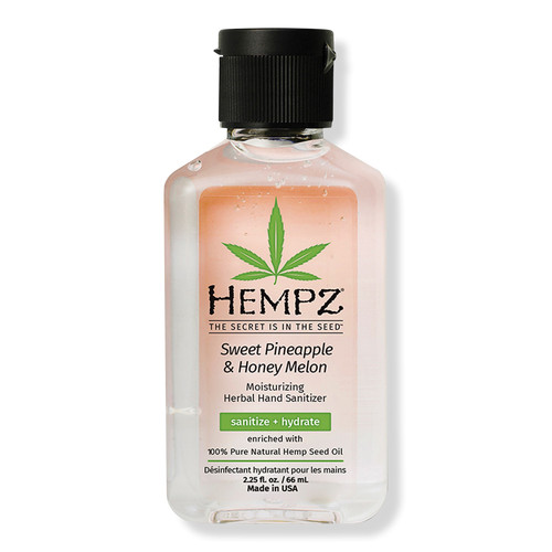 Travel Size Sweet Pineapple & Honey Melon Moisturizing Hand Sanitizer - Hempz | Ulta Beauty | Ulta