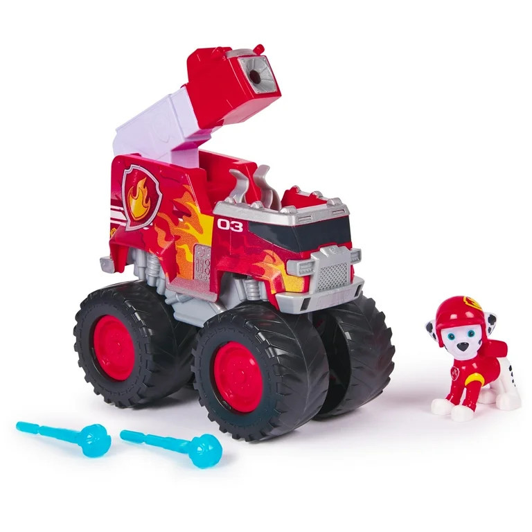 PAW Patrol: Rescue Wheels Marshall’s Firetruck with Action Figure - Walmart.com | Walmart (US)