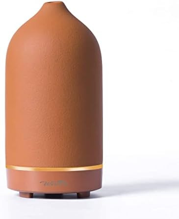 Wanlola Essential Oil Diffuser,Ceramic Diffuser,120ml Aromatherapy Diffuser with Waterless Auto-O... | Amazon (US)