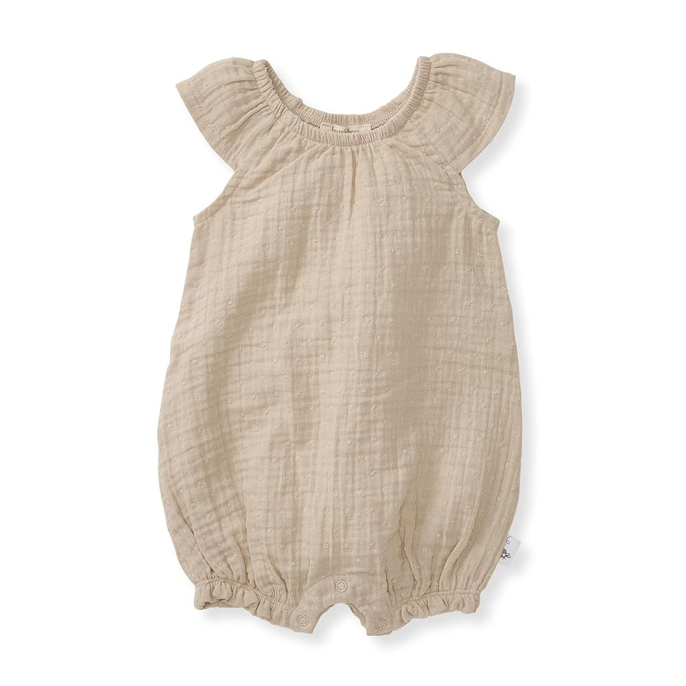 Burt's Bees Baby baby-girls Bubble Romper, 100% Organic Cotton One-piece Bubble Shortall and Laye... | Amazon (US)