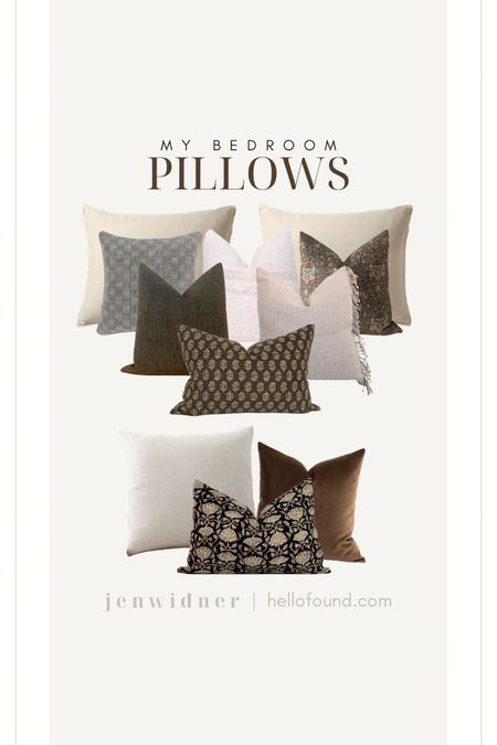 All my bedroom pillows from my instagram reel today!

Make sure to follow so you don’t miss any unique items or sales! Because you know I know handmade and one of a kind items!

Throw pillow. Home decor. Target pillows. Etsy finds. Bedroom decor.

#homedecor #layers #interiordesign #vintage

#LTKFind #LTKstyletip #LTKhome