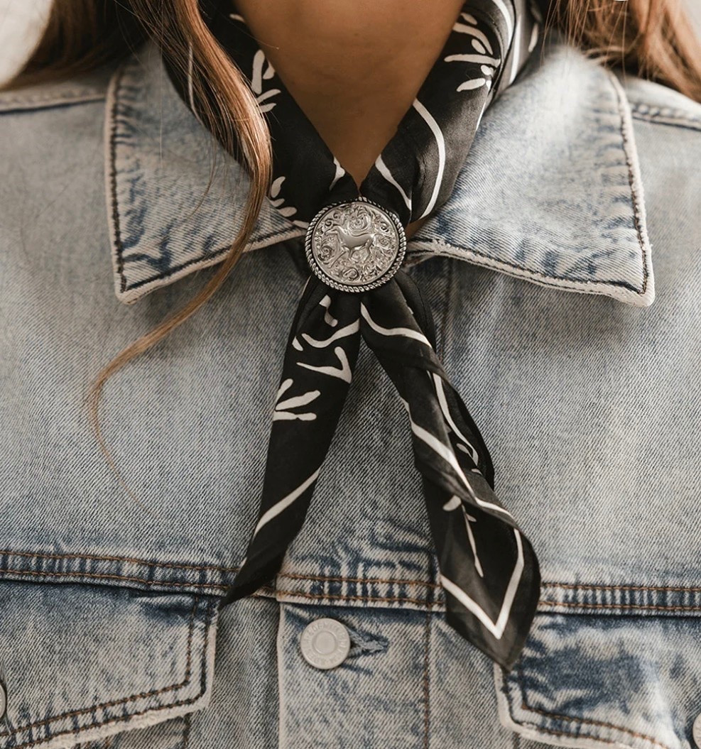 This western scarf slide.  Immediately add to cart!

#LTKBeauty #LTKOver40 #LTKSeasonal