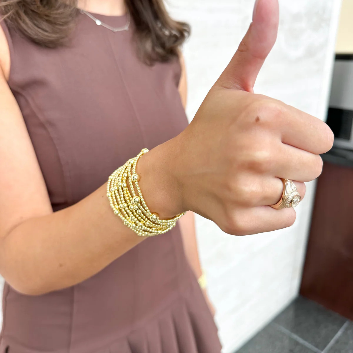 Mixed Size Stack | Cocos Beads and Co