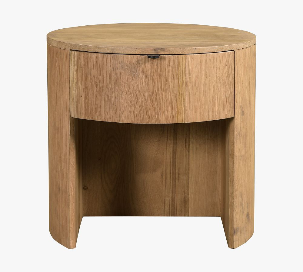 Klint 1-Drawer Round Nightstand (19") | Pottery Barn (US)