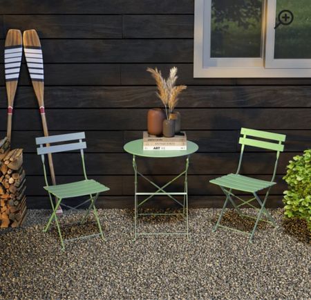 Wayfair outdoor patio and deck sale. Cute green chair set $118.00

#chairs
#deck
#patio
#wayfair

#LTKhome